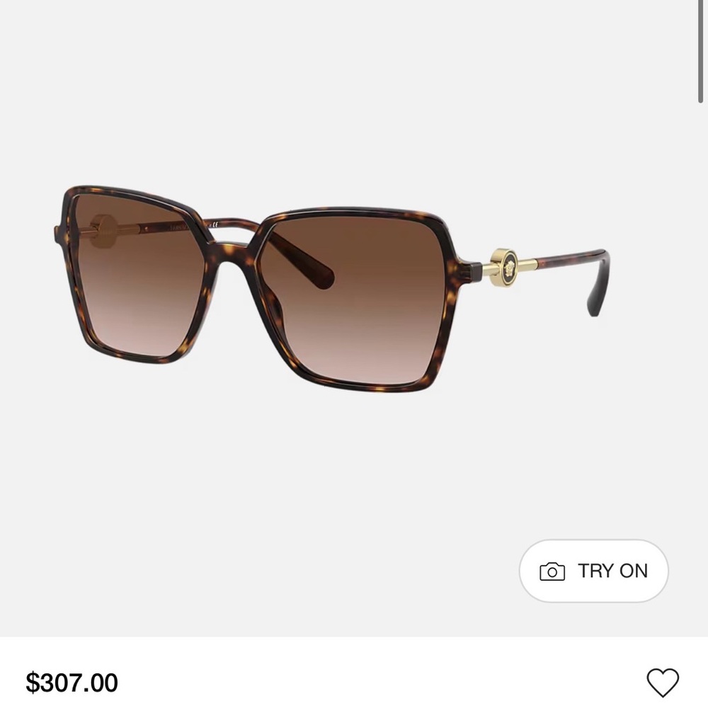 Versace Dark Brown Sunglasses - Picture 7 of 10